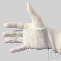 Handschuhe, Baumwolle, weiss universelle Größe